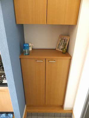 玄関　シューズボックス