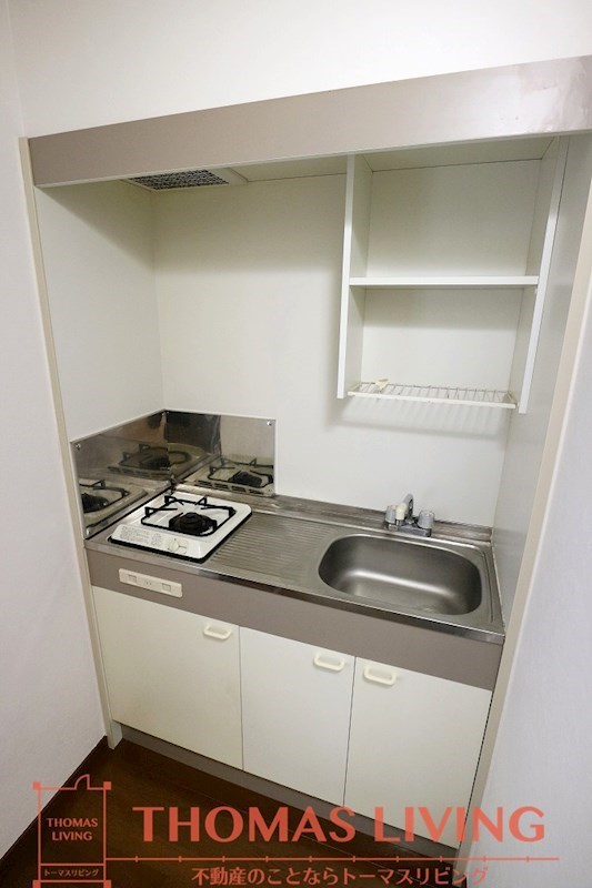 キッチン　写真は別号室です。