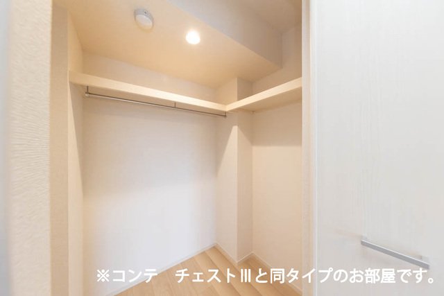 収納　大きなスペースがあり、収納には困りません