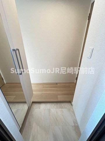 玄関　落ち着いた玄関です