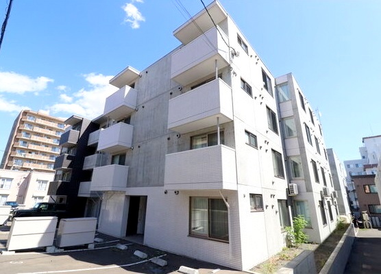 建物外観　インターネットが無料で利用可能なマンションです♪