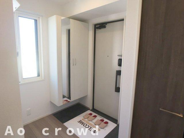 玄関　気になる物件はまとめてご案内ができます！