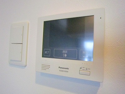 セキュリティ　お客様の顔も見えて安心です♪