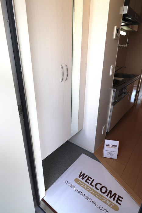 玄関　※反転タイプのお部屋の写真です