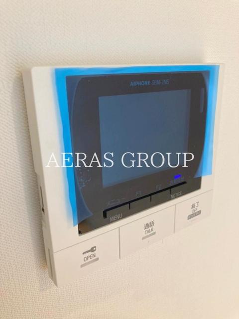 セキュリティ　モニター付きインターホン