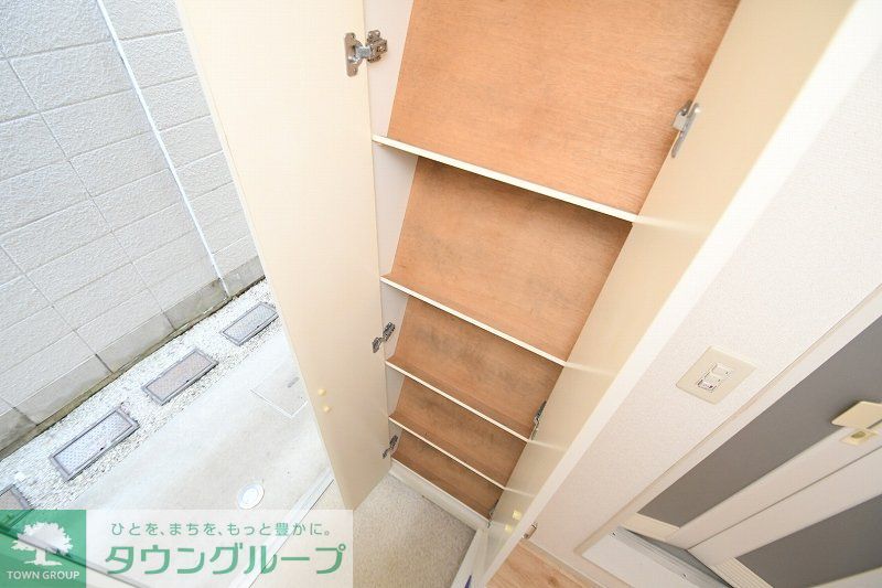 玄関　シューズボックス　現況を優先