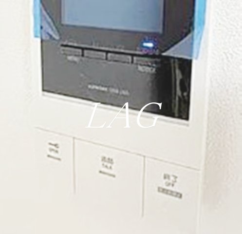 セキュリティ　モニター付きインターホンです。
