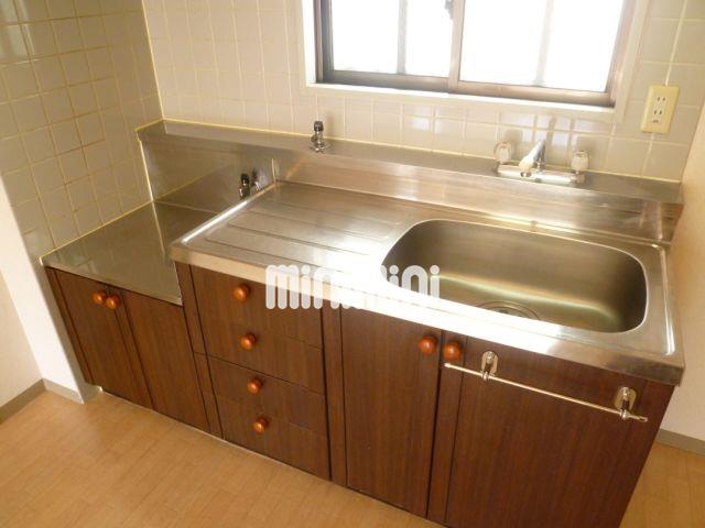 キッチン　２口コンロ設置可能