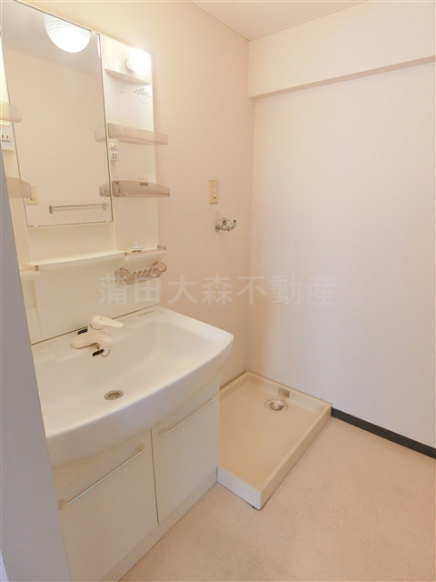 洗面設備　独立洗面台　洗濯機置き場　洗面脱衣所