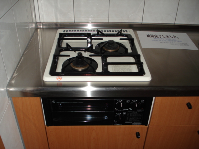 その他　2口コンロ・グリル付