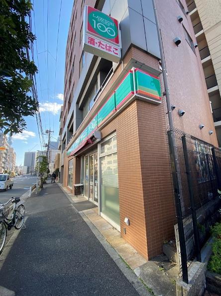 コンビニ　ローソンストア100 LS台東浅草五丁目店（コンビニ）まで80m
