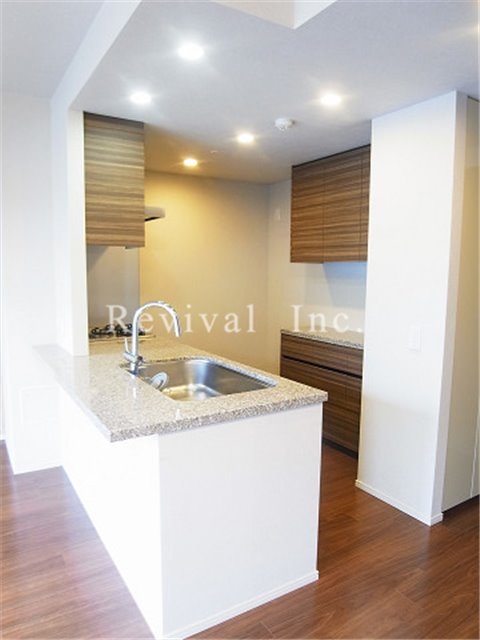 キッチン　料理のしやすいカウンターキッチンです