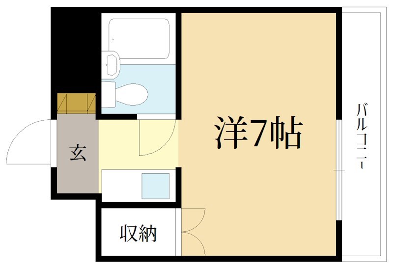 ハイツ葵の間取り写真