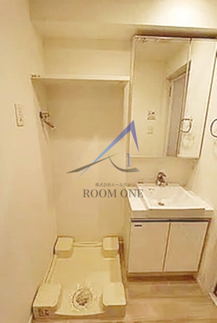 洗面設備　洗面台です。