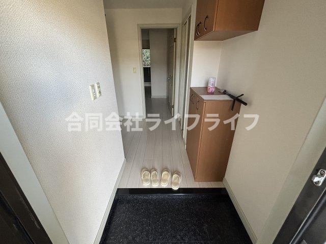 玄関　明るい玄関です