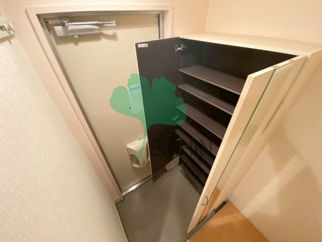 玄関　下駄箱もしっかりついてます！