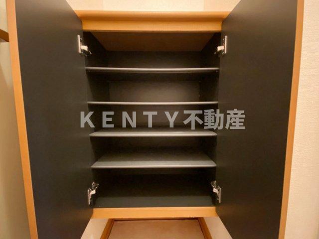 収納　収納があります