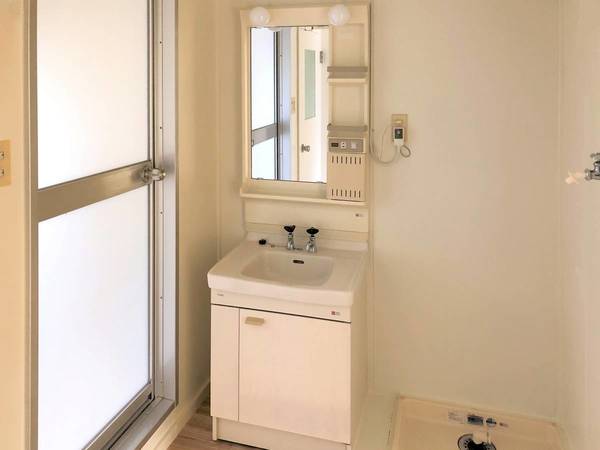 洗面設備　ビレッジハウスの同一物件・同一タイプの間取りの写真です