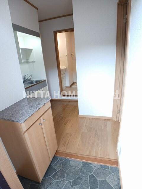 玄関　嬉しいシューズボックス付き◎