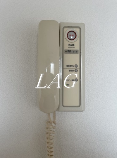 セキュリティ　インターホンです。