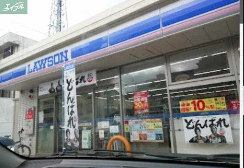 コンビニ　ローソン 岡山森下町店（コンビニ）まで428m