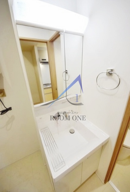 洗面設備　洗面台です。