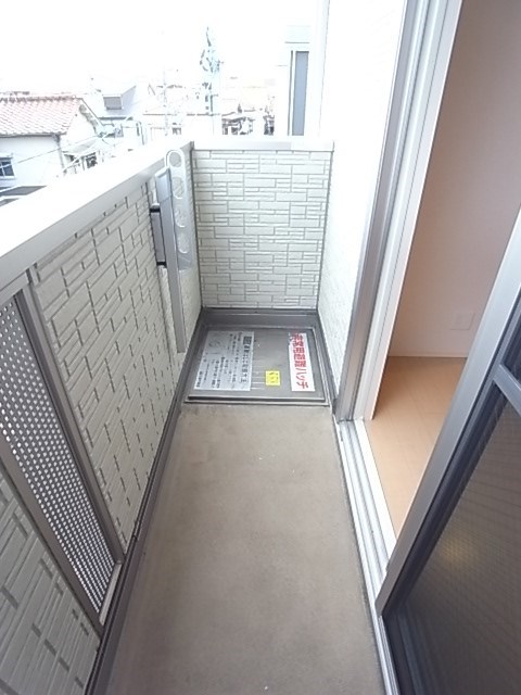 バルコニー　広々としたバルコニーです