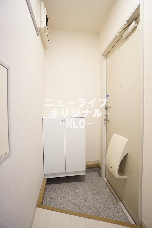 玄関　シューズボックス付きの玄関です！