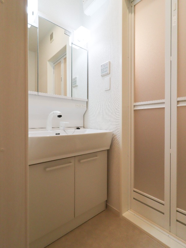 洗面設備　図面と現状に相違がある場合には現状を優先