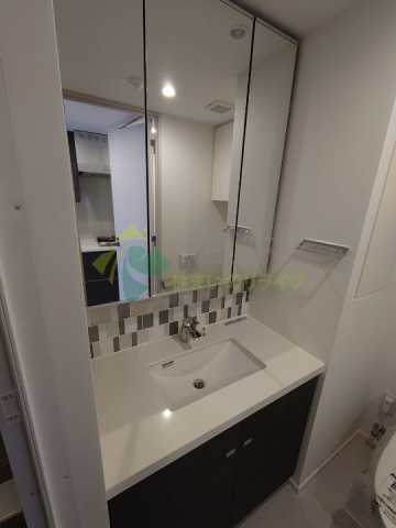 洗面設備　ザ・パークワンズ山吹神楽坂