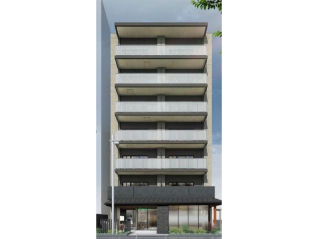 建物外観　完成模型図