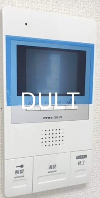セキュリティ　モニター付きインターホンです。