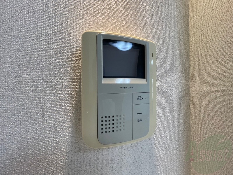 セキュリティ　インターホンは通話ができるので急な訪問があっても安心です。