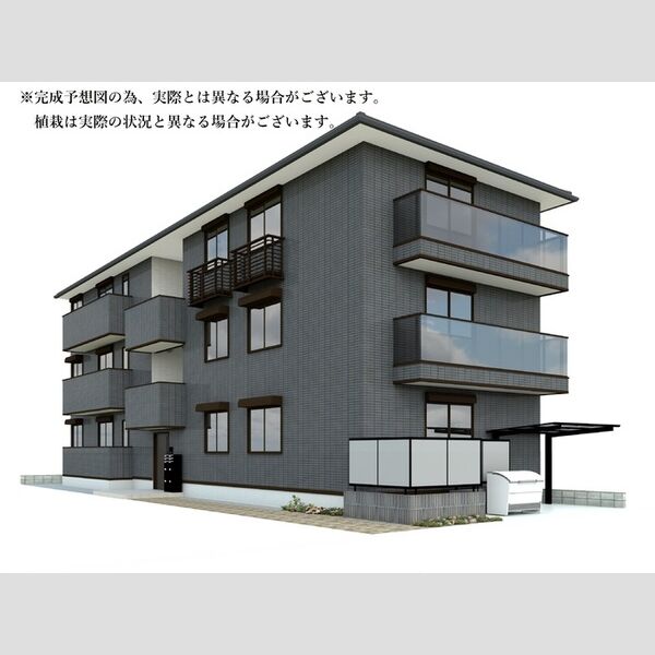 建物外観　完成予想図
