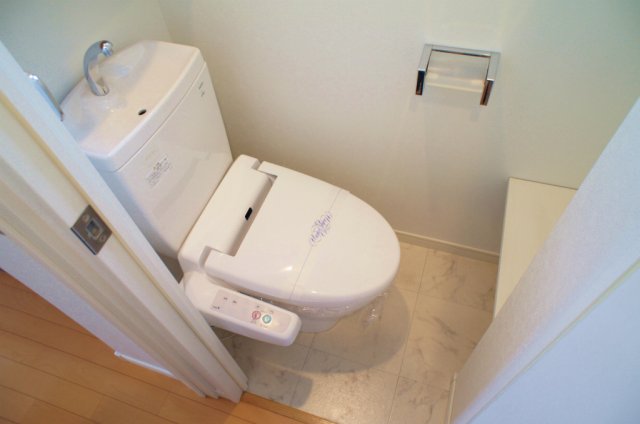 トイレ　ゆったりとした空間のトイレです