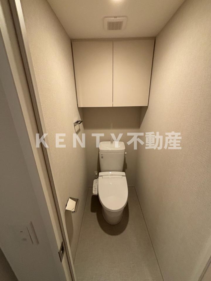 トイレ　ゆったりとした空間のトイレです