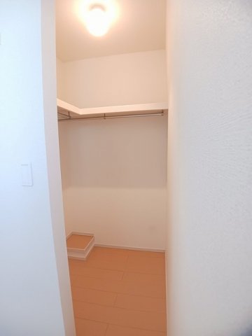 収納　たっぷりとした収納スペースです