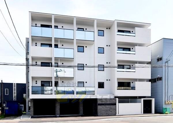 建物外観　都市ガス＆Ｗｉ－Ｆｉ付きネット無料採用のマンションです♪