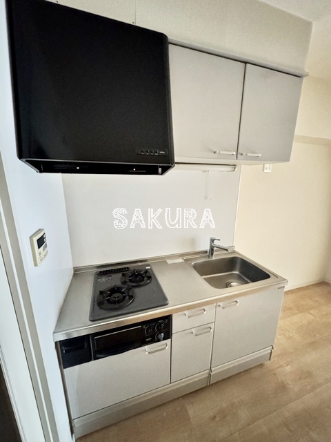 キッチン　自炊をされる方に嬉しい2口コンロ♪