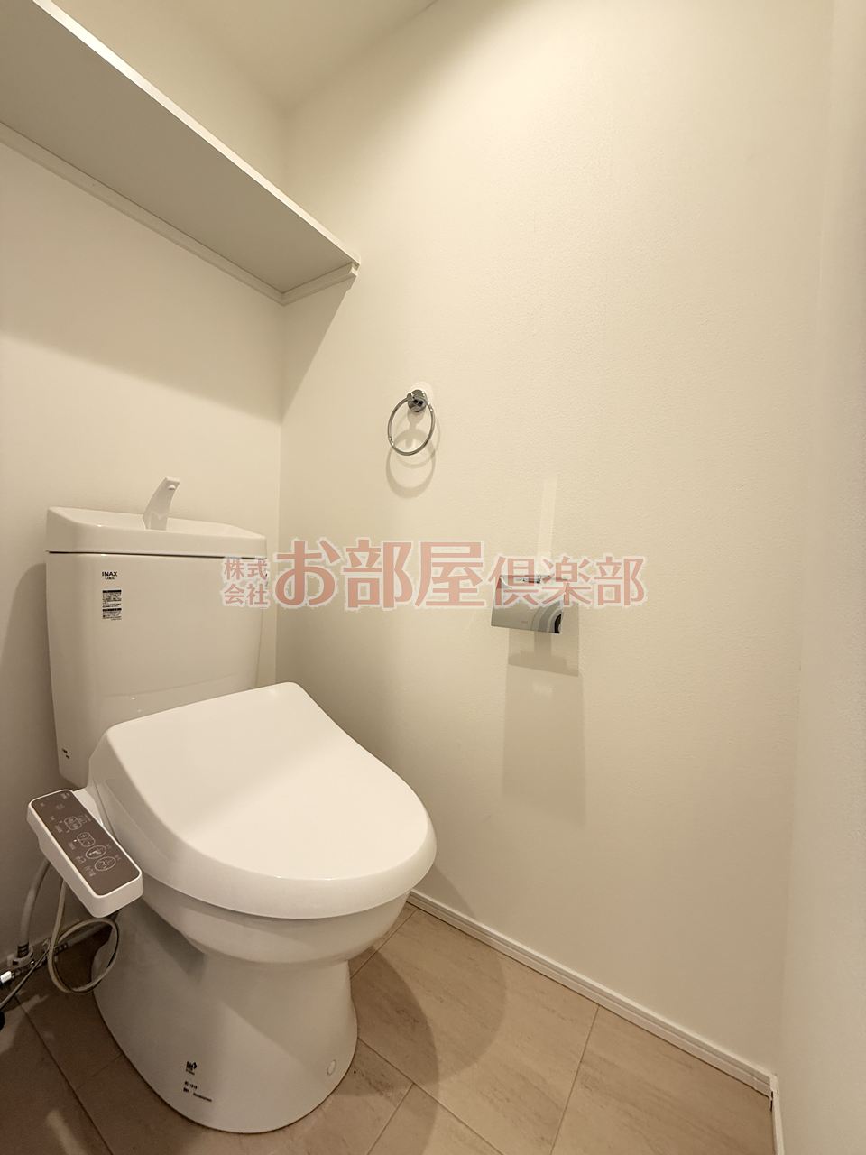 トイレ　ゆったりとした空間のトイレです