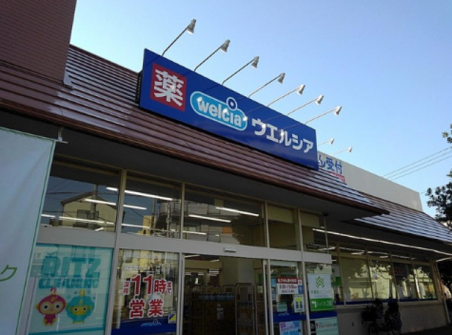 ドラックストア　ウエルシア大田上池台店（ドラッグストア）まで418m