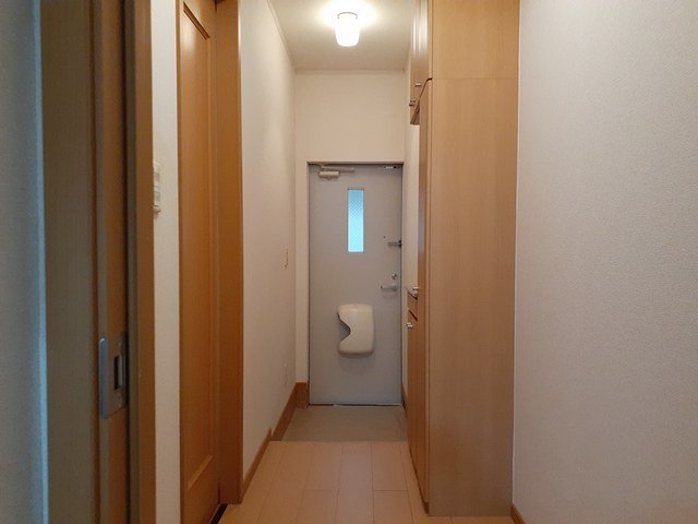 玄関　明るい玄関です
