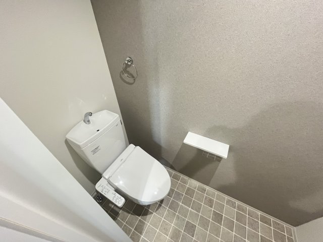 トイレ　ゆったりとした空間のトイレです