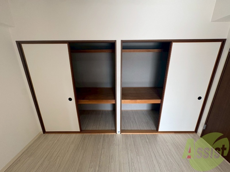 収納　収納もバッチリあるのでお部屋が片付きますよ！