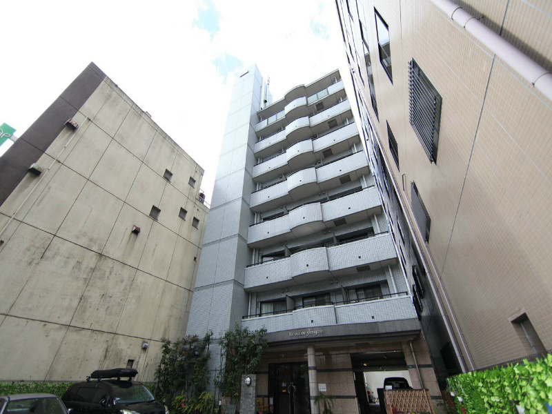 建物外観　外観　オートロック付き　外観タイル張り