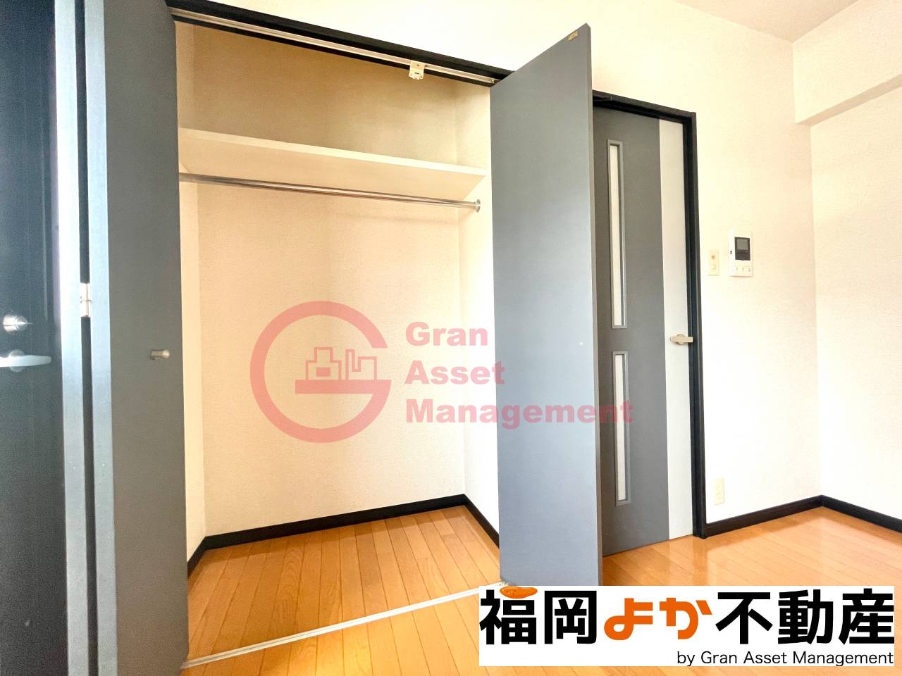 収納　たっぷりとした収納スペースです