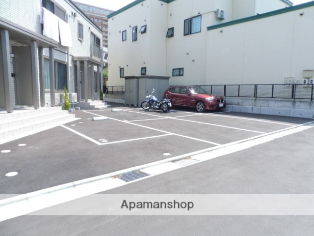駐車場　眺望