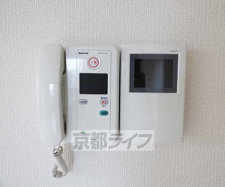 セキュリティ　来客も安心です。