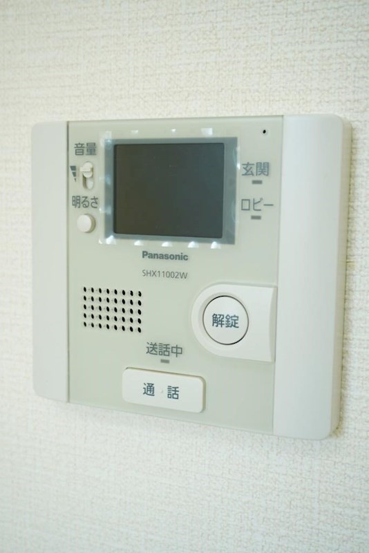 セキュリティ　来客時に便利なＴＶモニターホン