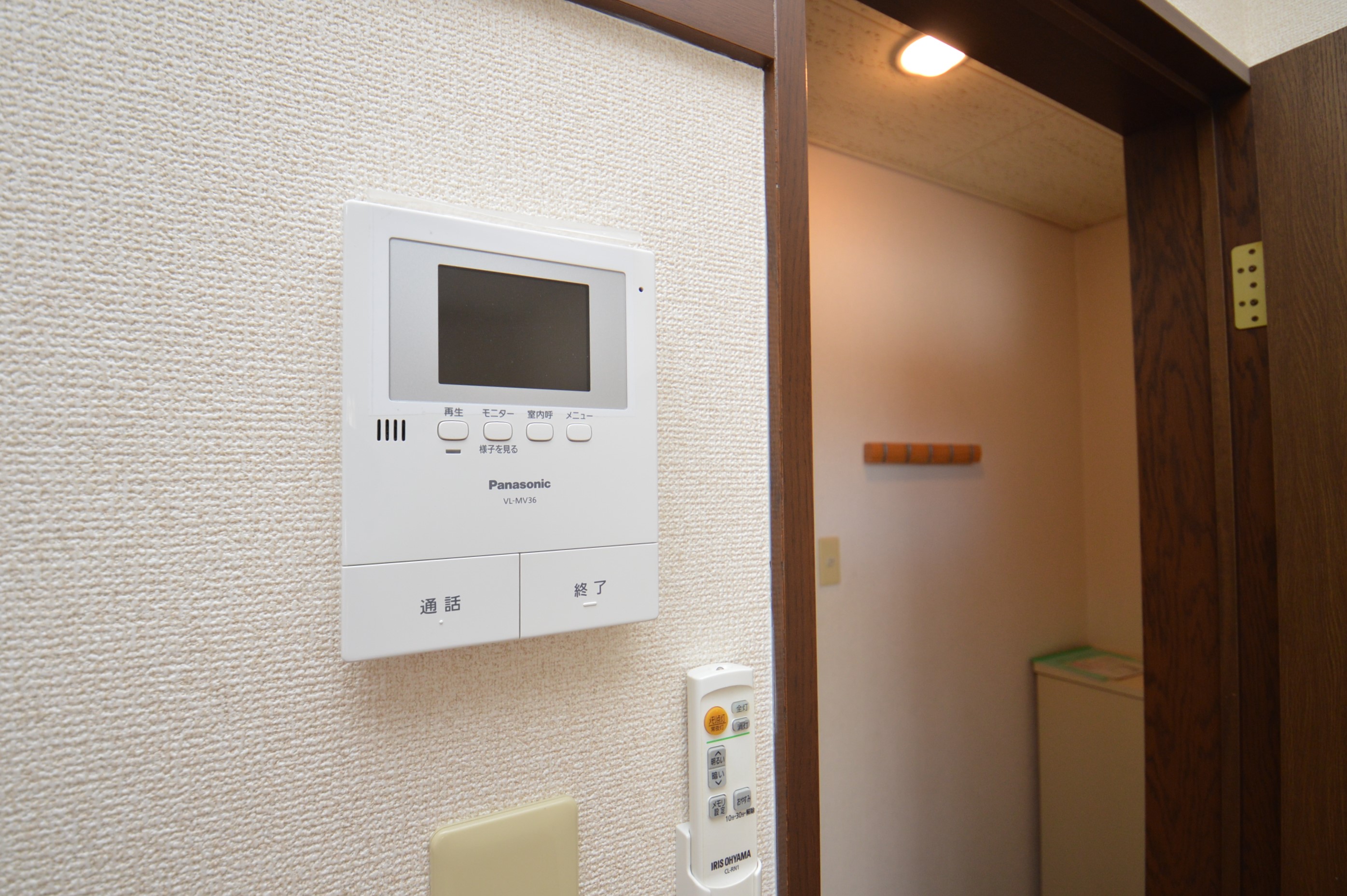 セキュリティ　（参考）他室の写真を使用しています。現況優先となります。